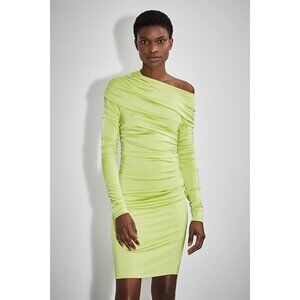 ET OCHS Freya Twist Mini Dress Firefly Womens Size 4